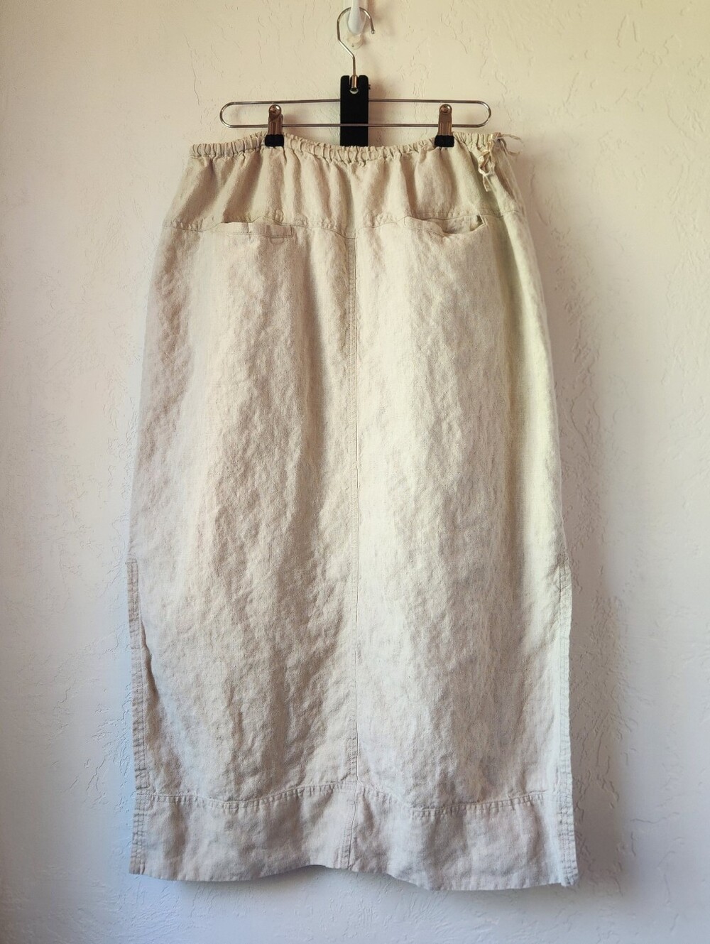J. Jill 100% Linen Midi Skirt